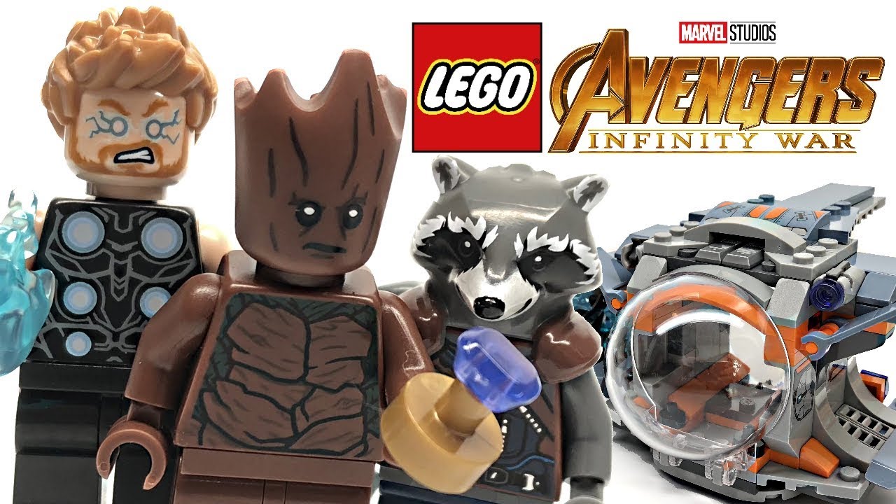 LEGO Avengers Infinity War Thor's Weapon Quest review! 2018 set 76102!