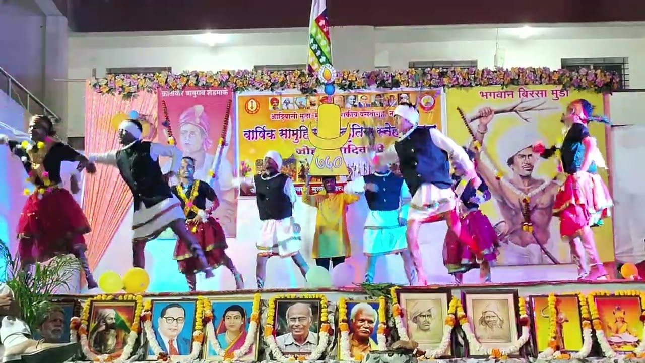 आदिवासी मुलांचे सासकीय वसतिगृह नागपूर | ANNUAL  FUNCTION 2025 LN hostel #adiwashidance #culture 