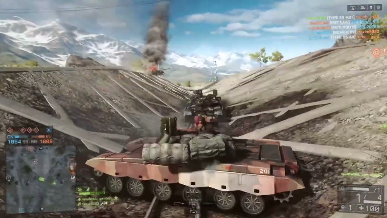 SHOOTING AT THE WHITE BITS FROM A DISTANCE! #battlefield4 #BF4 #ps4share @cmdrkev @spudwala