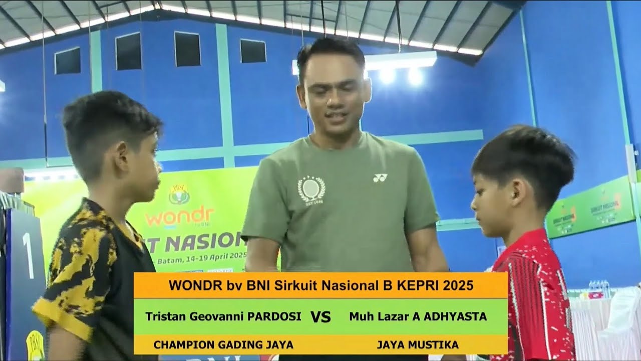 Final Usia Dini Putra U11 Sirnas B Kepri 2025