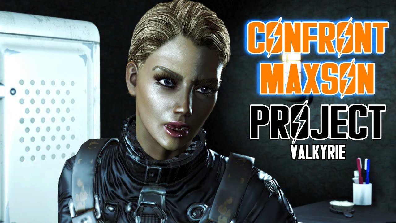 Fallout 4 - Sarah Lyons Takes over Brotherhood of Steel - CONFRONT MAXSON - Project Valkyrie Ending