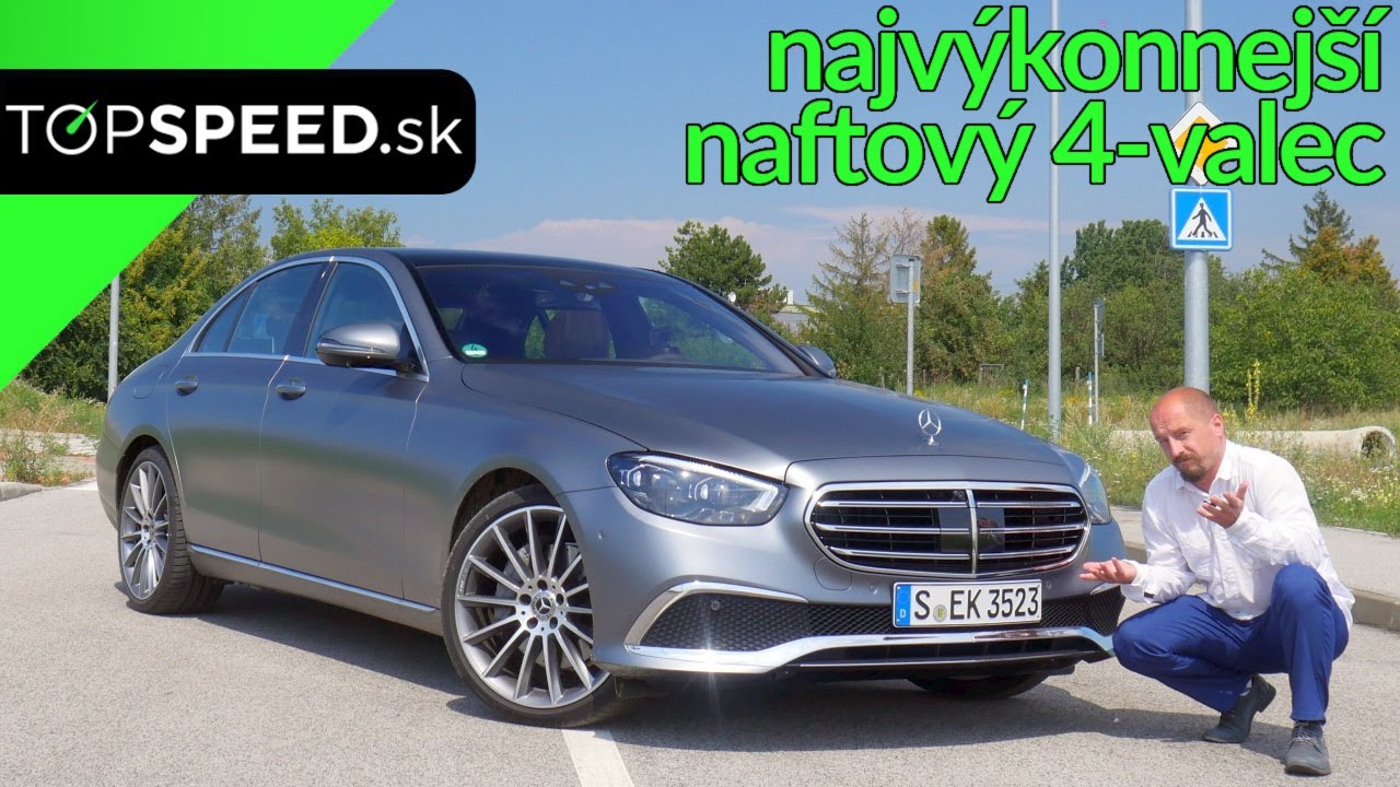 PRVÁ JAZDA 2020 Mercedes E300d má najvýkonnejší dízel 4-valec