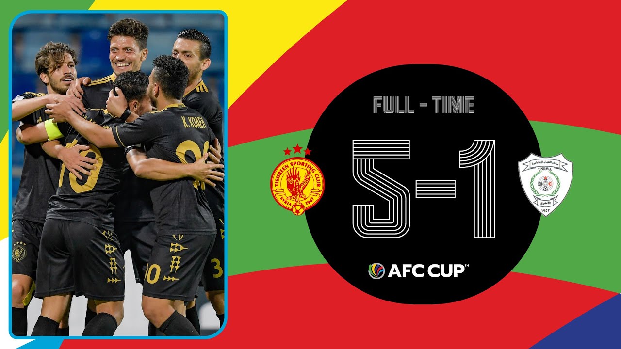 #AFCCUP2021 - Group C | Tishreen (SYR) 5 - 1 Al Ama'ari Center (PLE)