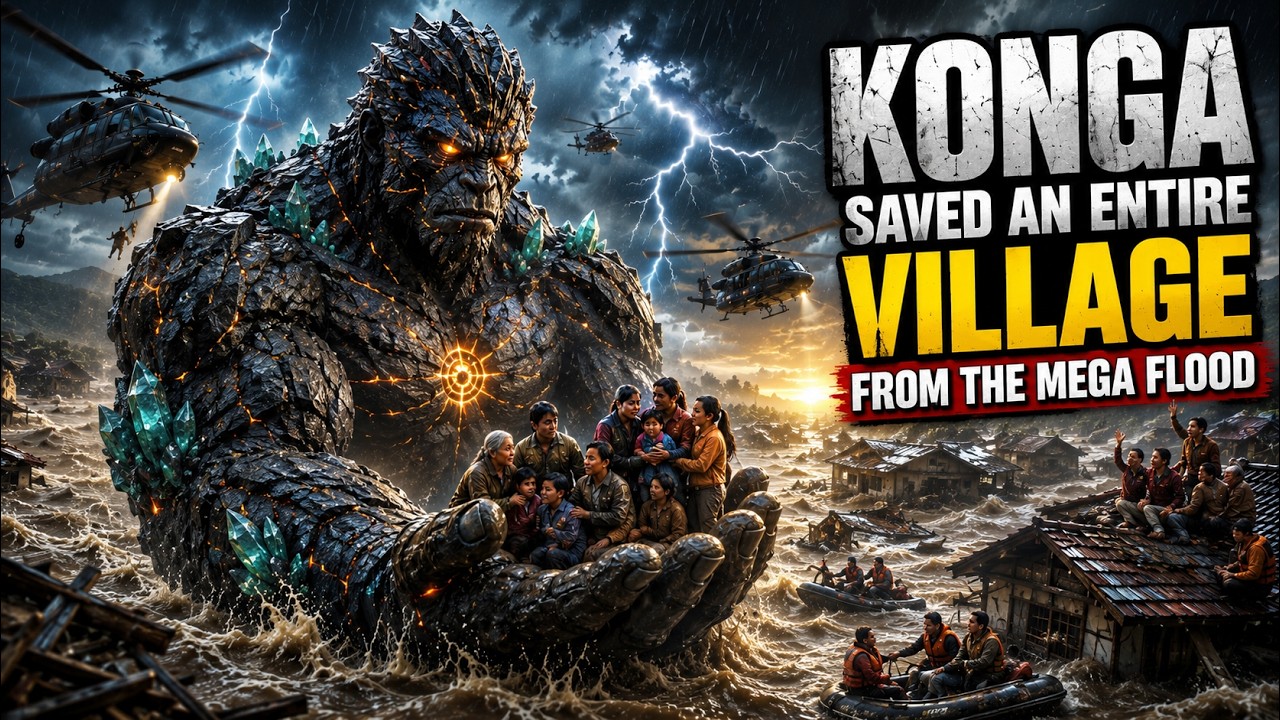 KONGA Saved an Entire Village from the Mega Flood