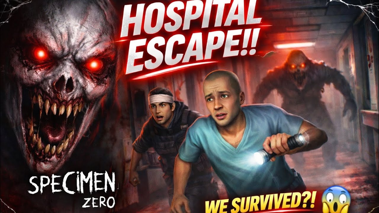 WE ESCAPED MONSTER 00 IN HOSPITAL?! 😱 | SPECIMEN ZERO