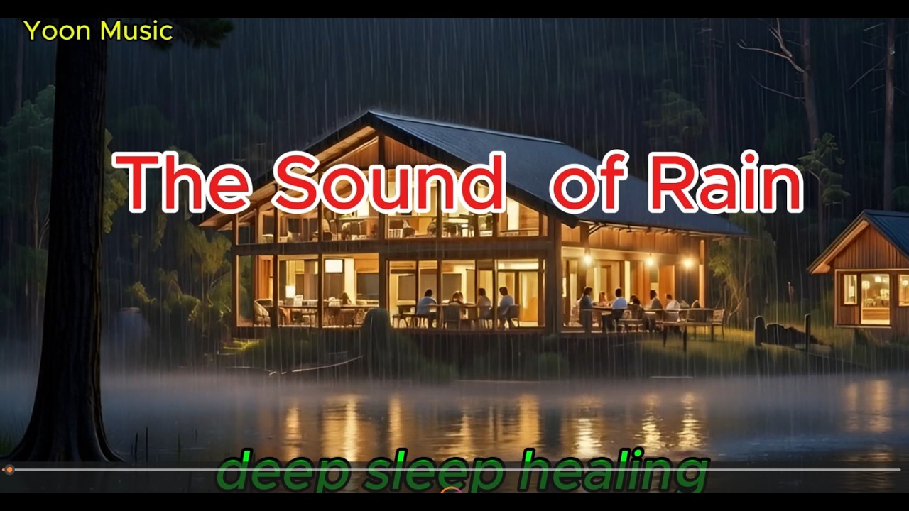 불면증으로 고생하시는 분들과 집중력이 필요한 학생들을 위한고음질 빗소리..The Sound of Rai