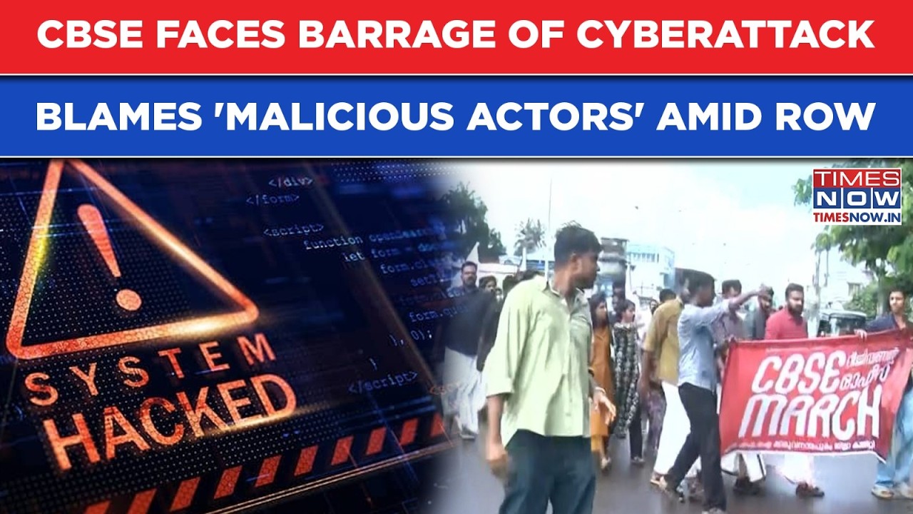 CBSE Portal Faces Cyberattack: Amid OSM Glitch, 'Malicious Actors' Disrupt Re-evaluation Site? Watch