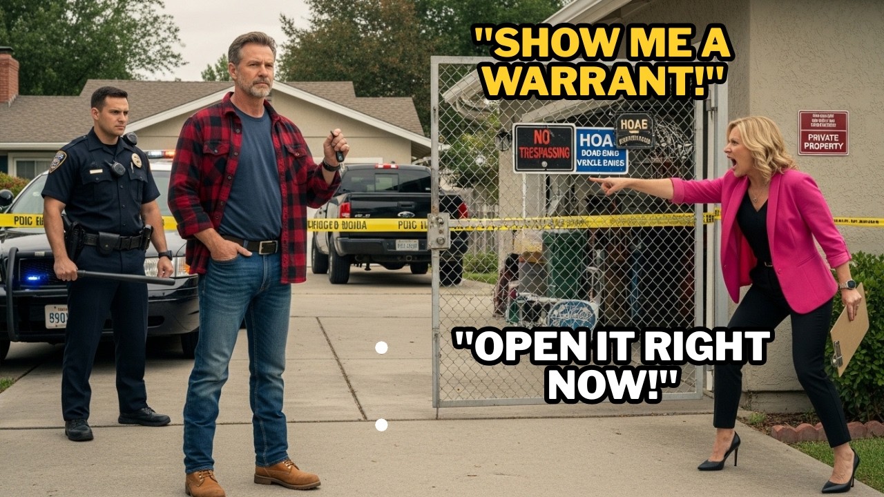HOA Karen Parked Two Trucks in My Garage — I Locked Them Inside and Pressed Trespassing Charges!