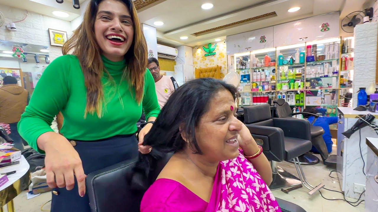 নাতির কথায় হলো দিদুনের মেকওভার 💄✨💖🥰