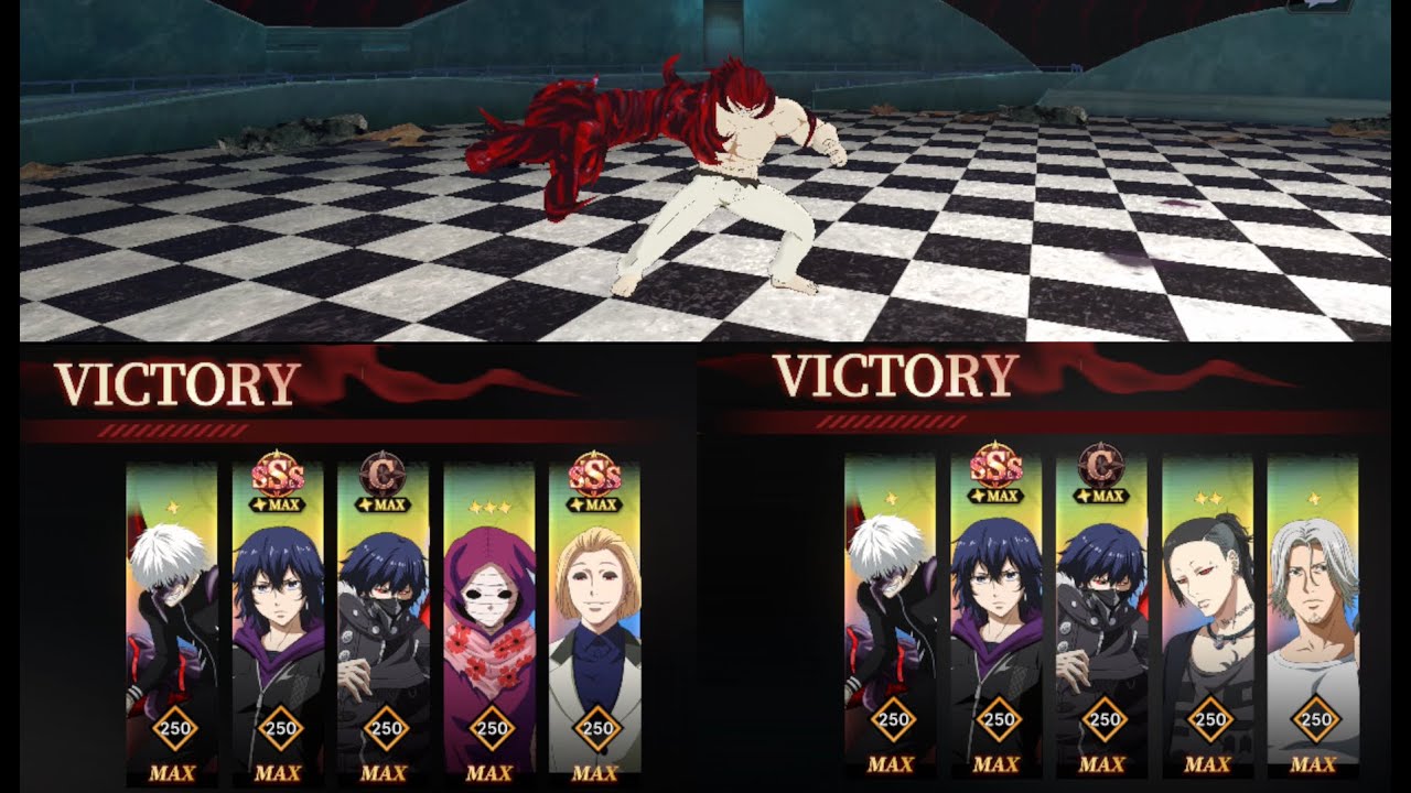 Yamori - Full Aogiri & 4 Round Clear - Formidable Challenge - Tokyo Ghoul Break The Chains