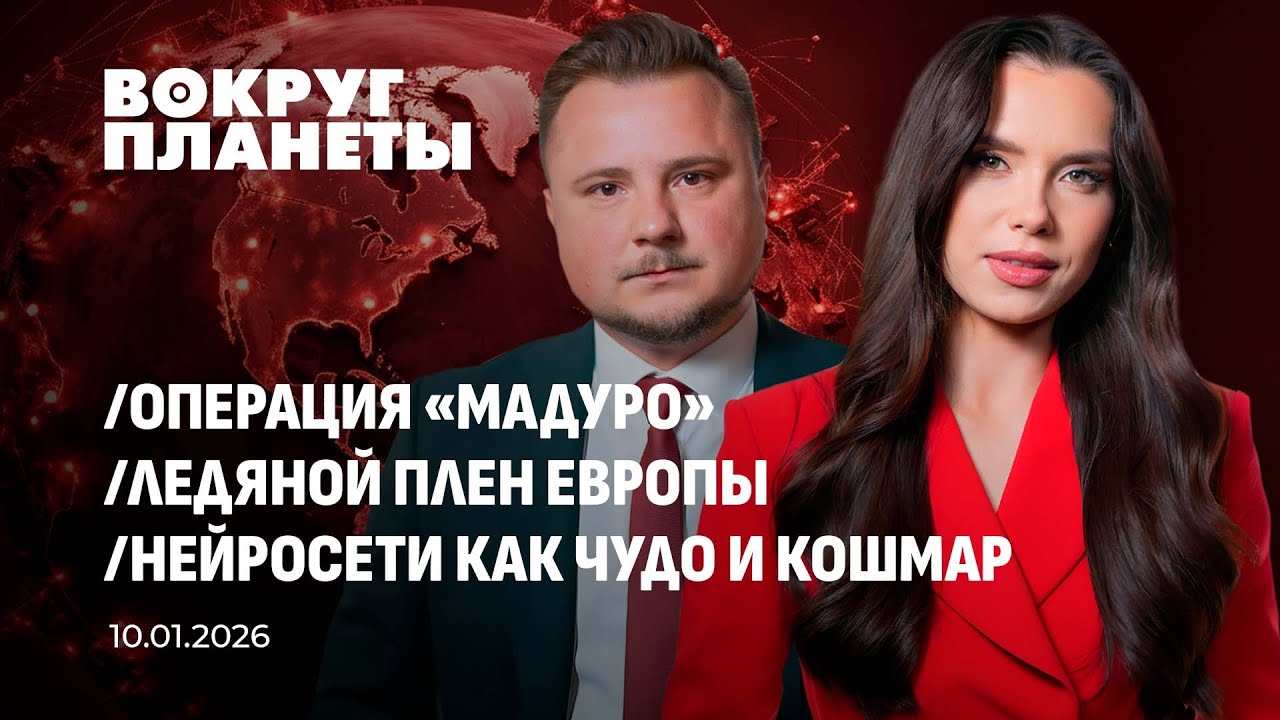 Операция «Мадуро» | Ледяной плен Европы |Нейросети как чудо и кошмар. Вокруг планеты