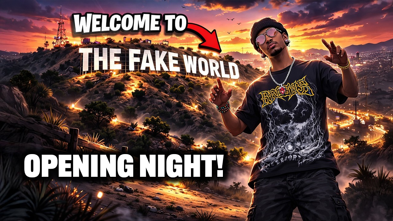 🔴 WELCOME TO THE FAKE WORLD LIFE SERVER!