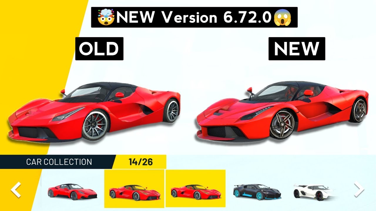 New Remodeled Laferrari Car Version (6.72.0) - Extreme Car Driving Simulator 2022 - Car Plane Game