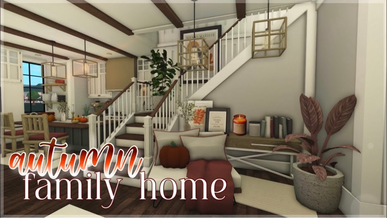 Bloxburg | Autumn Family Home | Roblox | House Build
