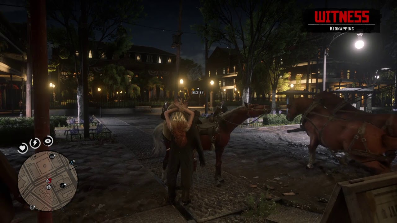 Red Dead Redemption 2| Kidnapping lady from saloon