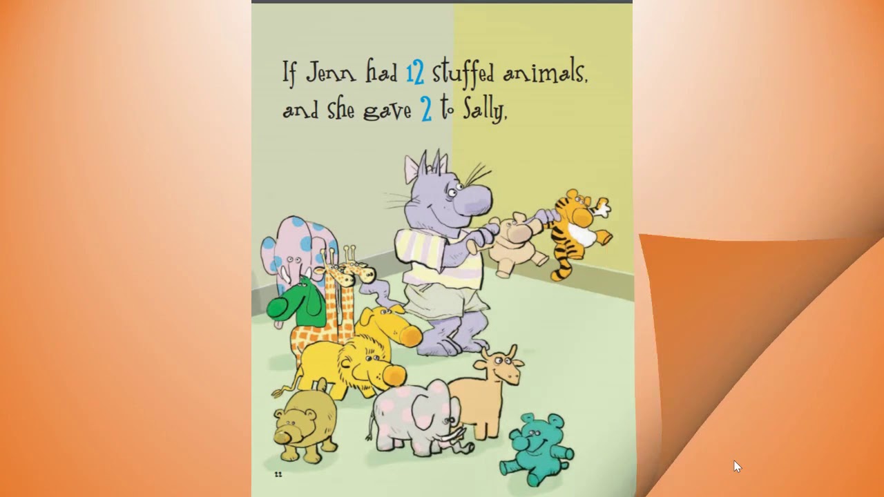 The Action Of Subtraction Book By Brian P. Cleary and illustrated by Brian Gable
