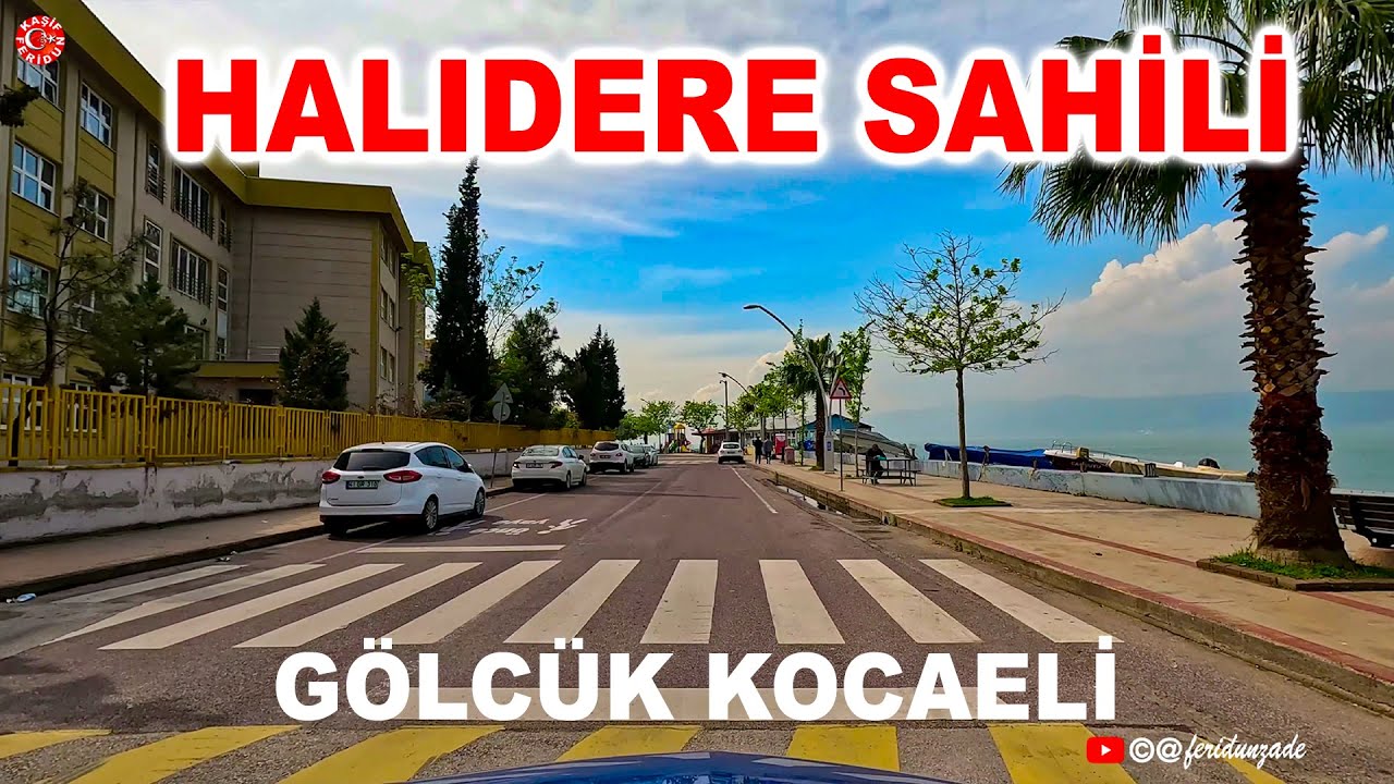 Halıdere Sahili 4K Ultra HD | Gölcük Kocaeli | Deniz Manzaralı Sahil |  #kocaeli #kocaelibüyükşehir