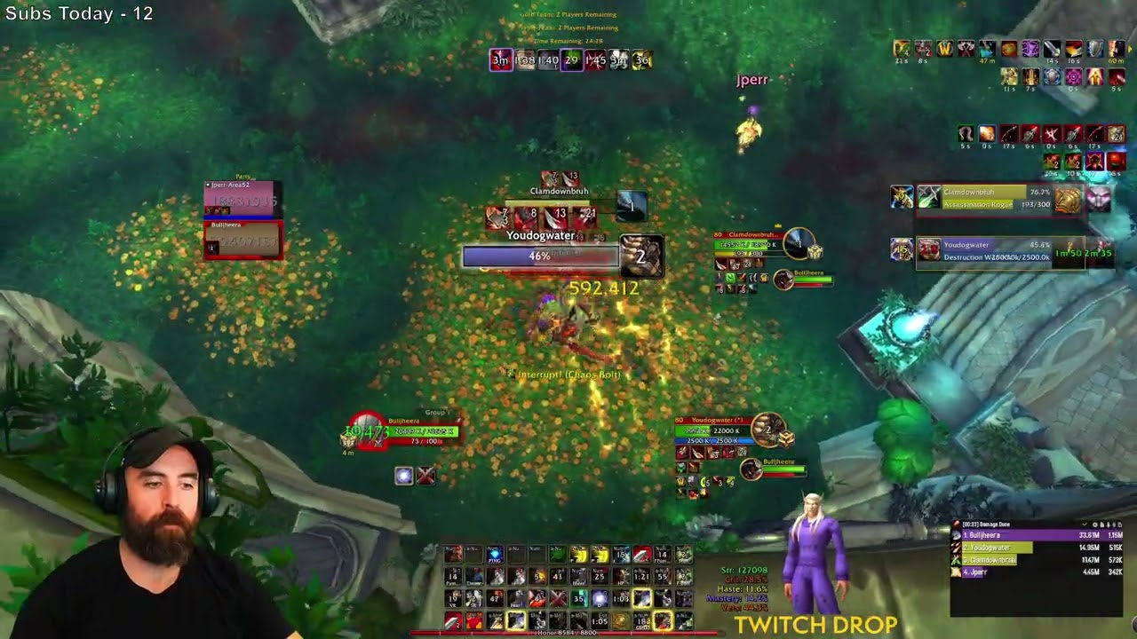 BULLJHEERA: Arms Warrior / Holy Paladin 2v2 Arena (1900 MMR) - World of Warcraft