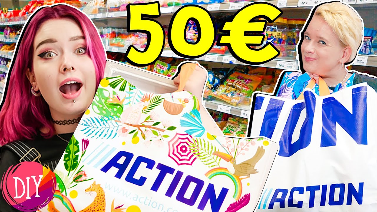 XXL ACTION HAUL | 50€ Shopping | Eva vs Katja | Unsere Must Haves