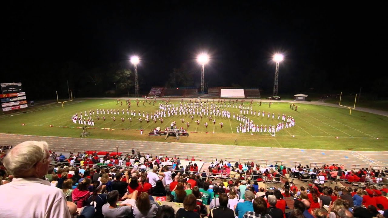 Crestview HS's BRM at District Marching MPA, Tate HS, Gonzalez FL - 10-12-13