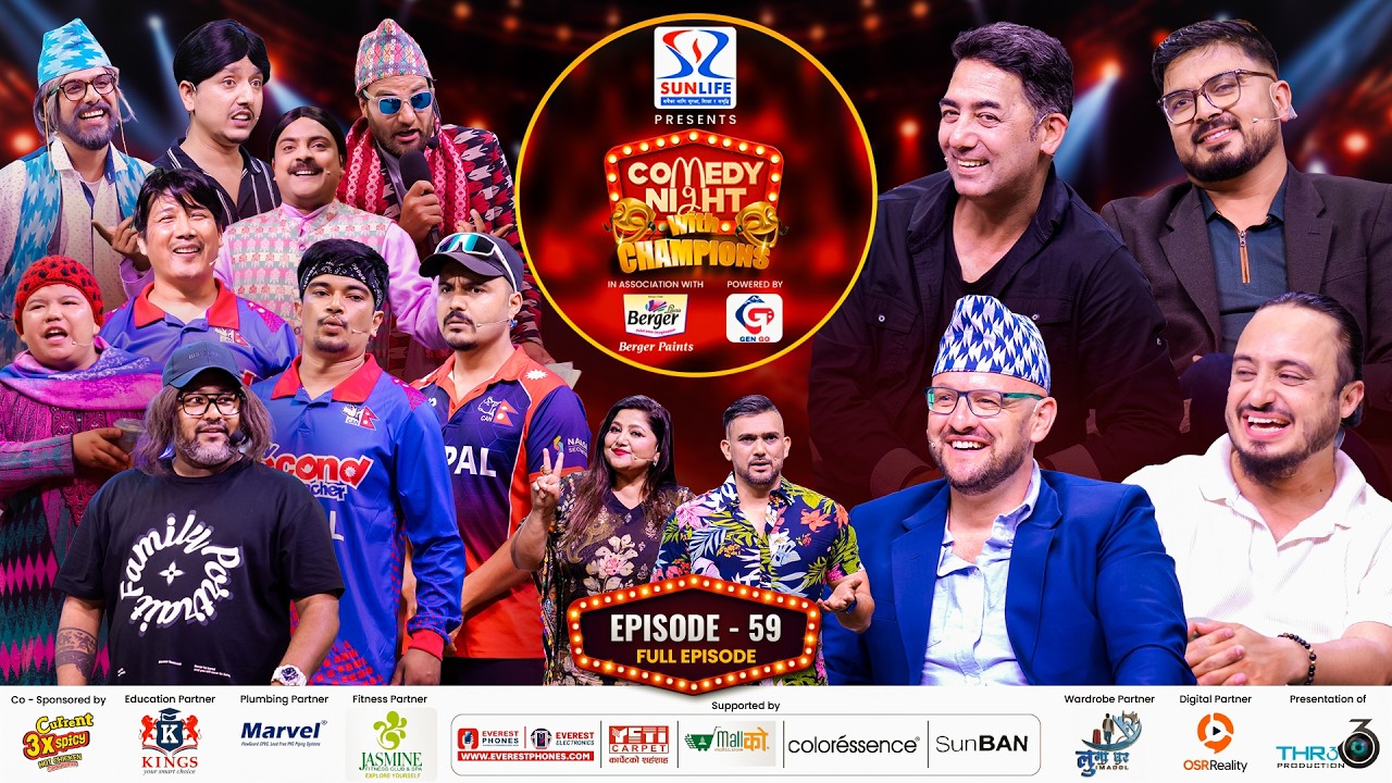 COMEDY NIGHT WITH CHAMPIONS Chapter 2 || Episode 59 || Andrew Leonard, Aman Pratap Adhikari