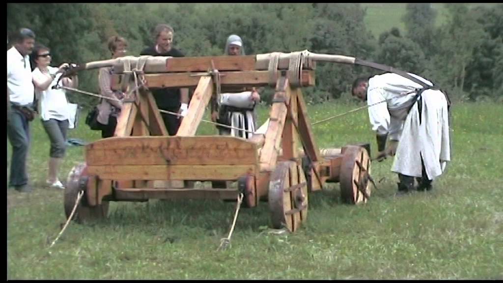 Tir d'une catapulte