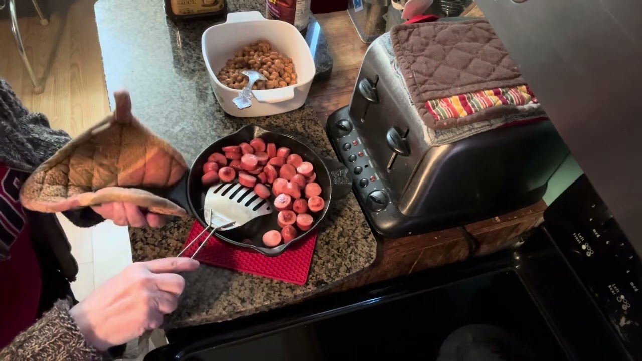 Baked Beans & Hot Dog Bake-Simple & Easy