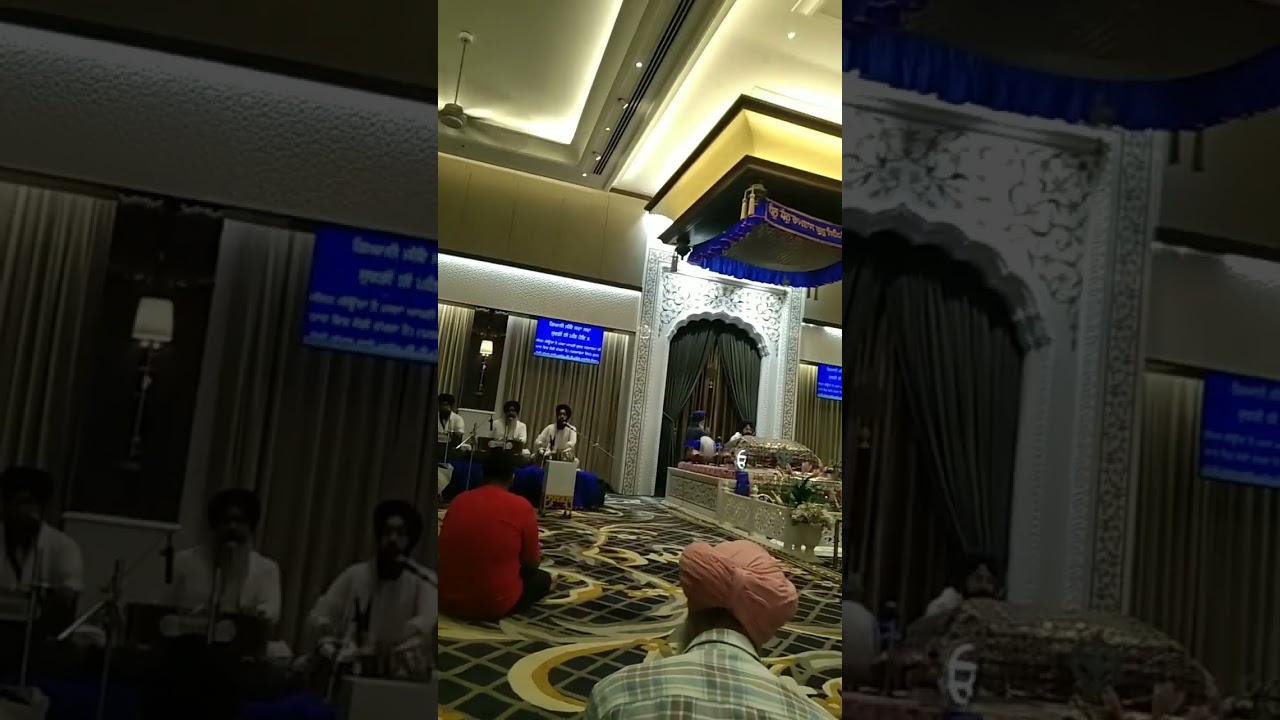 Gurudwara shri guru Singh sabha Model Town Jalandhar 26-4-2023 Kirtan