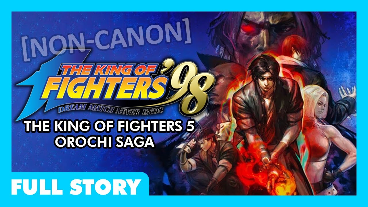 The King of Fighters '98 (Full Story) - All Cutscenes & Endings