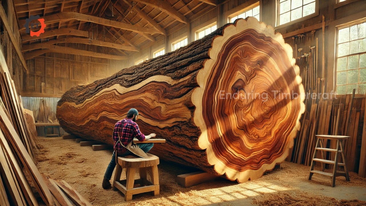 This Wood Factory Destroyed Thousands Of Years Old Trees, Wood More Valuable Than Gold