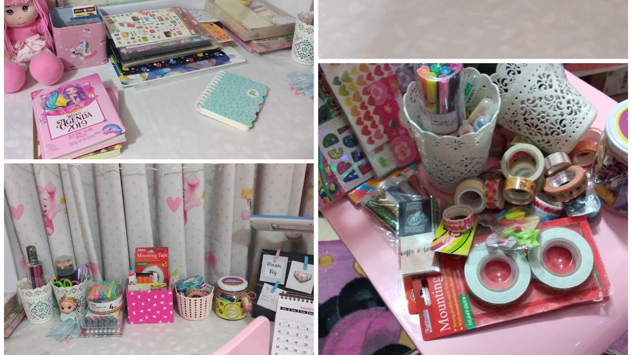 تنظيم ادواتي البلانر /تنظيم المكتب /جوله في مكتبي