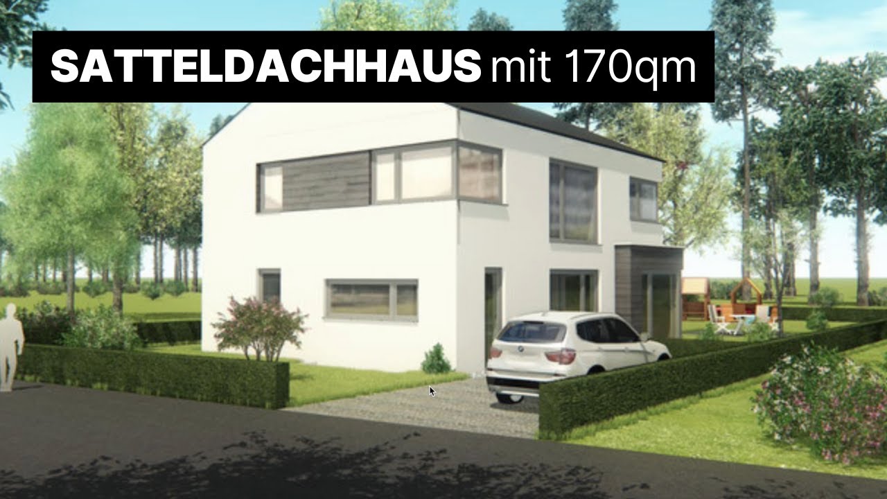 Satteldachhaus auf ebenem Grundstück | Grundriss-Show Ep. 105