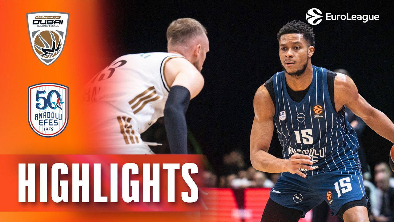 Бобуа инициирует прорыв | Дубай - Эфес | Обзор баскетбольных матчей R37 2025-26