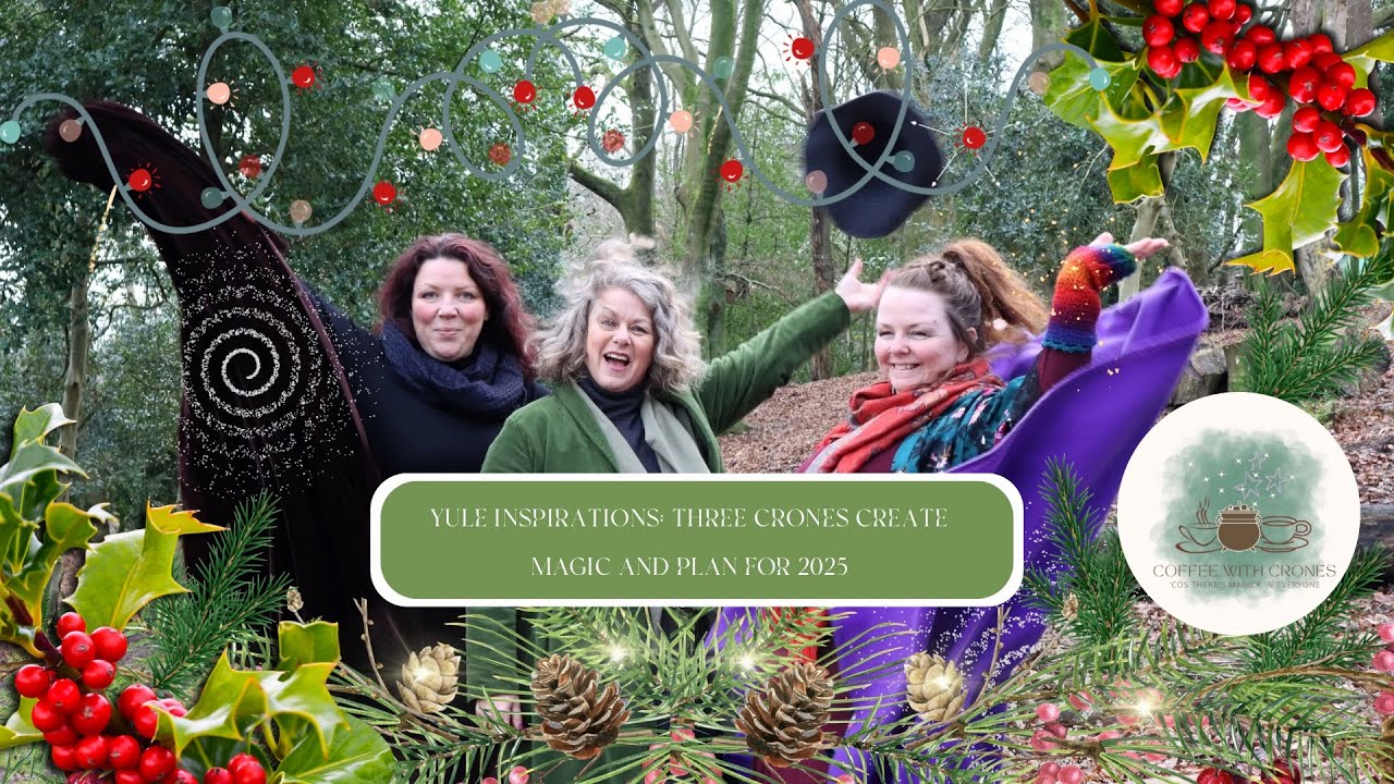 Yule Inspirations, three crones create
