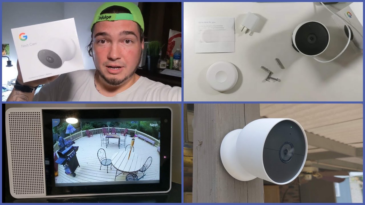 Настройка, установка и распаковка аккумулятора Nest Cam!