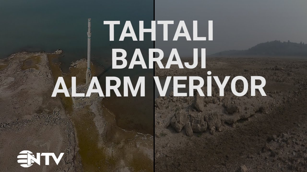 @NTV İzmir'de su çekildi, eski cami ortaya çıktı