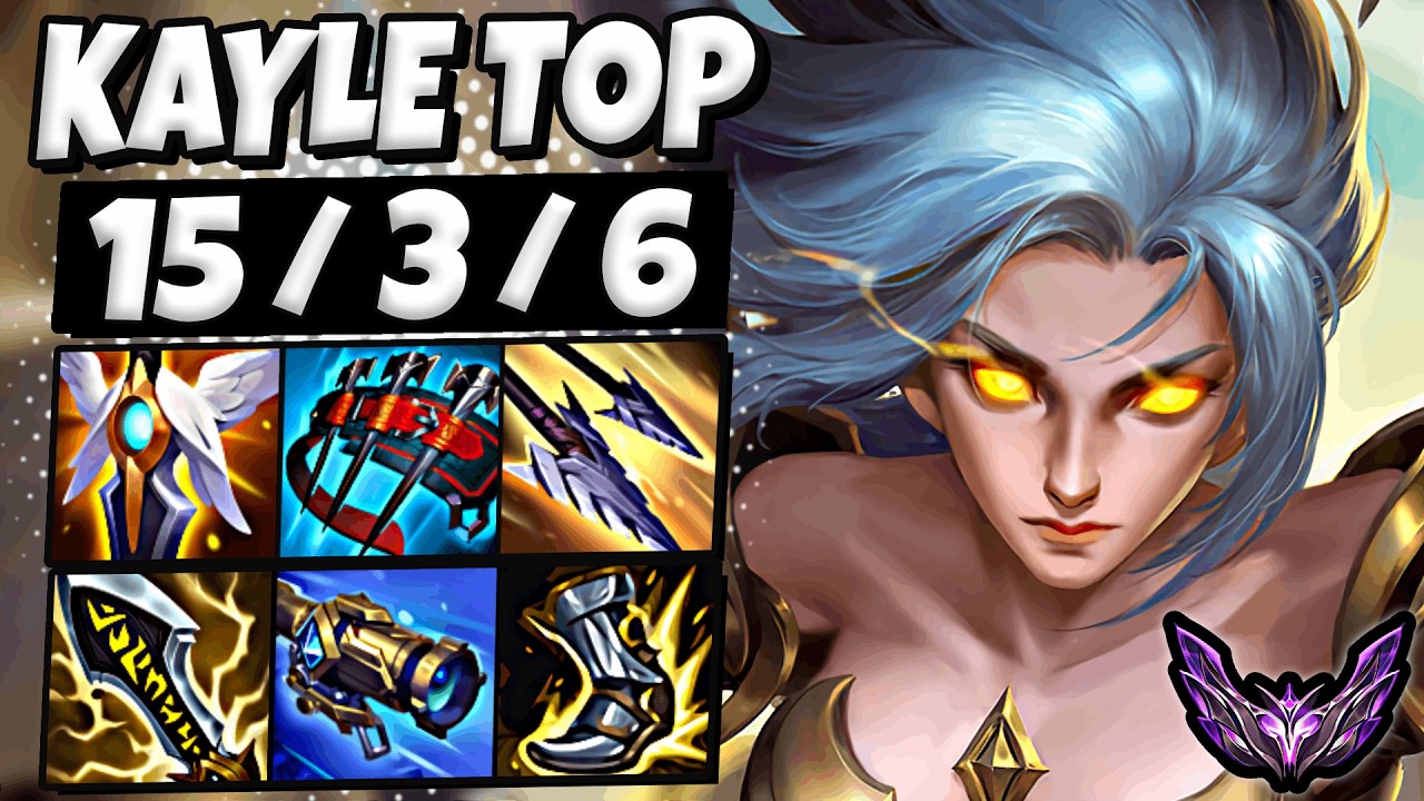 Kayle vs K'Sante TOP [ QuadraKill ] Lol Korea Master Patch 26.3 ✅