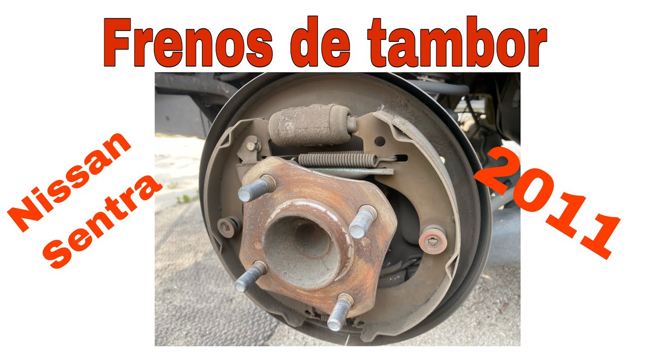 COMO CAMBIAR FRENOS DE TAMBOR NISSAN SENTRA 2011 || Como cambiar frenos de tambor