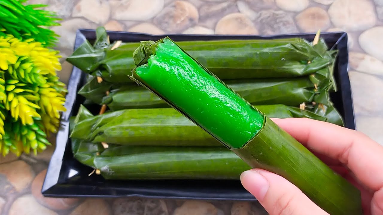 Resep Kue Pupudak Pandan kue Tradisional Kalimantan Selatan,coba resepnya yuk..