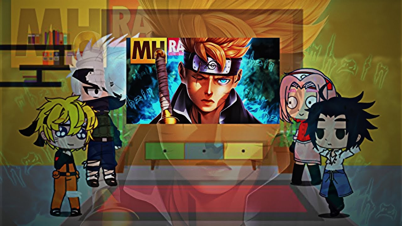 Time 7 Reagindo ao Rap Tipo Boruto do MHRAP