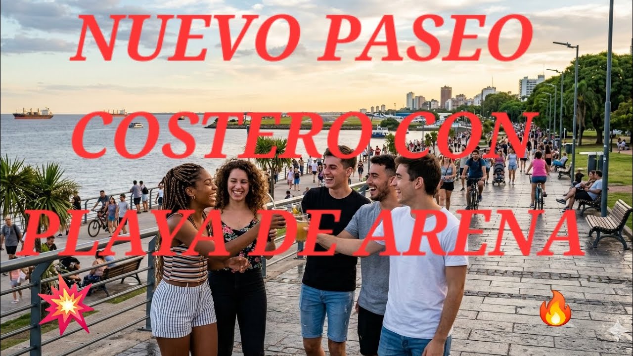 UNA PLAYA DE ARENA EN BA, NUEVO PASEO COSTERO EN COSTANERA NORTE City Tour BA Ep 11