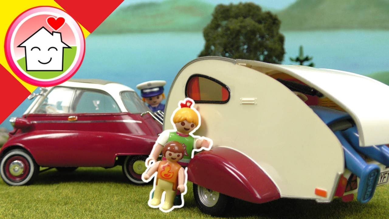 Playmobil en español Ladrones en el camping - La Familia Hauser