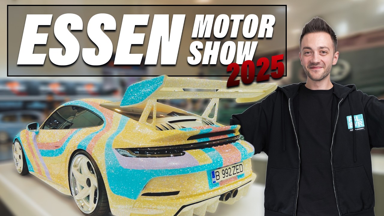 Essen Motor Show 2025: ALLE HALLEN (Glitzer Porsche, ABT X-GT uvm.)