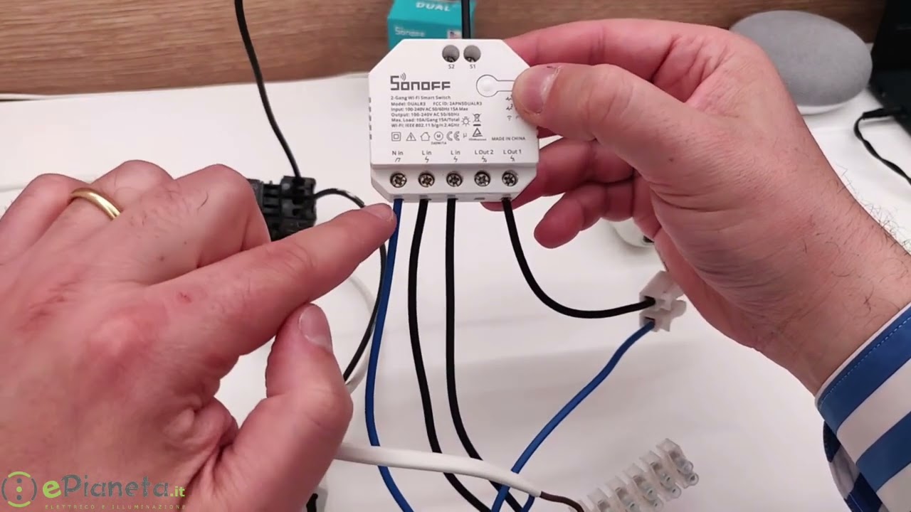 recensione sonoff dualr3