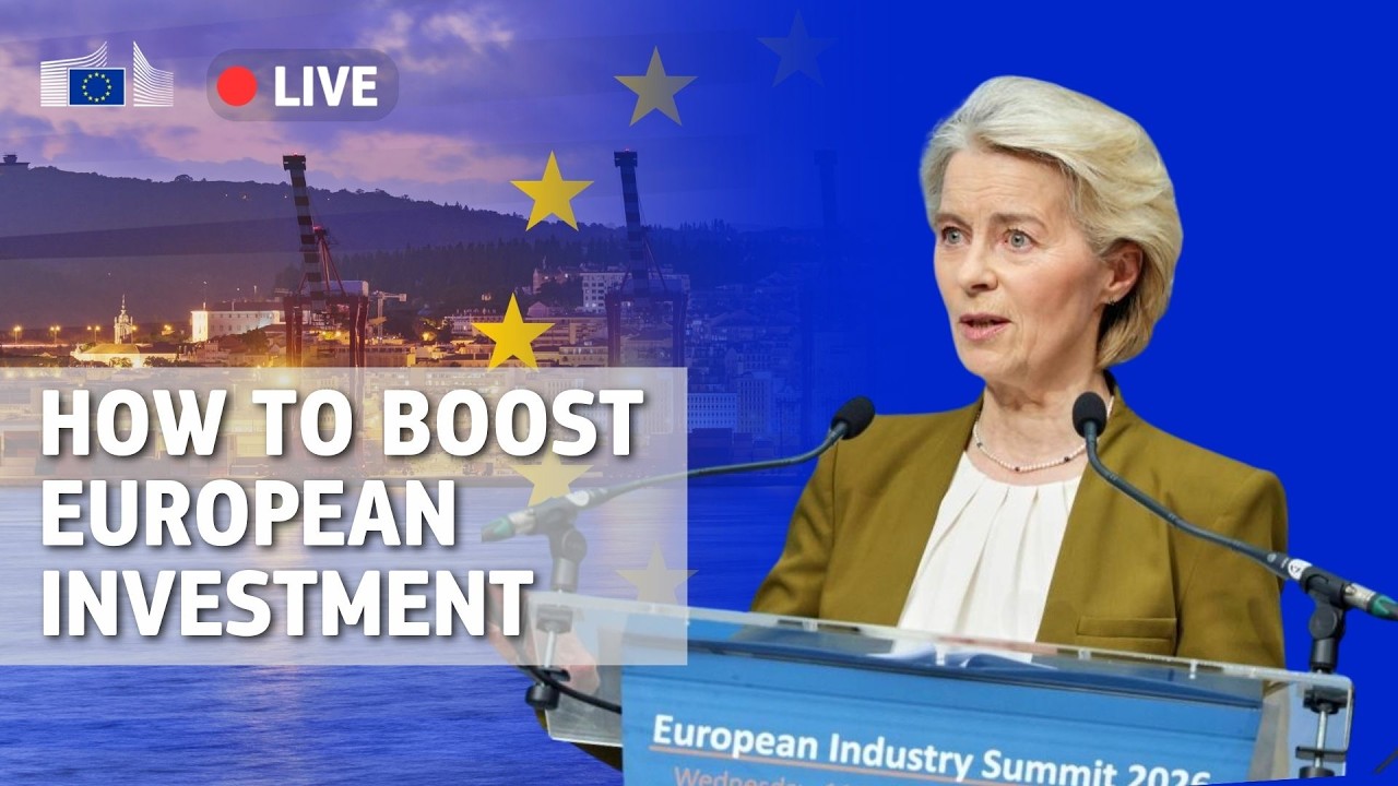 European Competitiveness - President von der Leyen at the European Industry Summit 2026