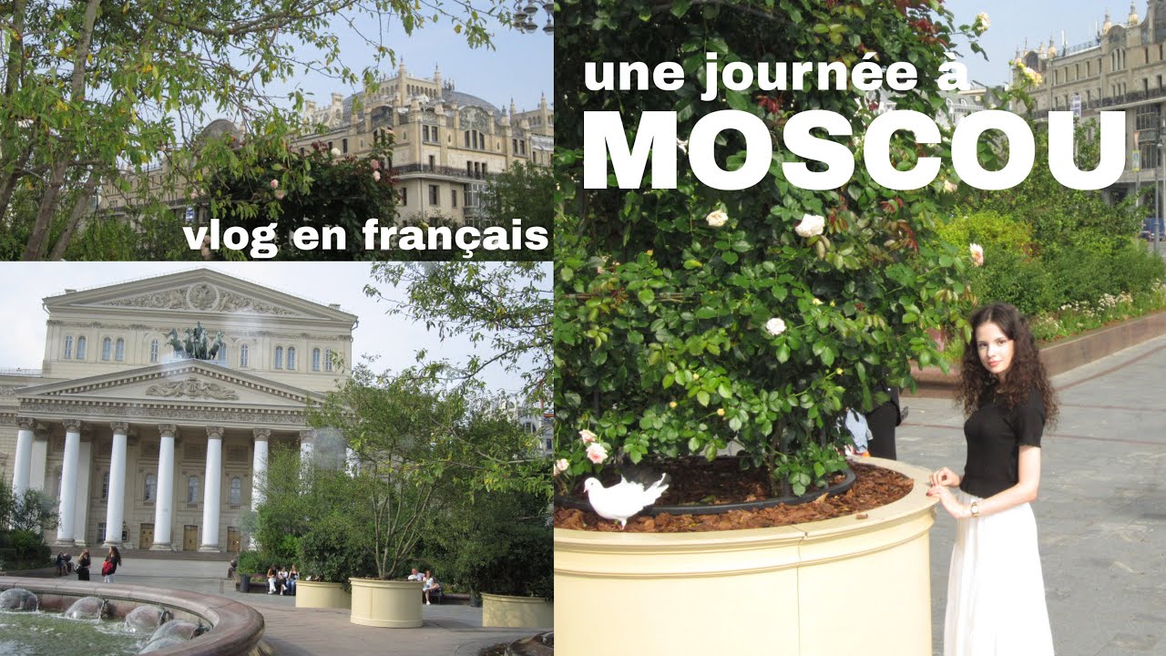une journée à Moscou avec mon amie📷 vlog d’été | ma pratique en français 