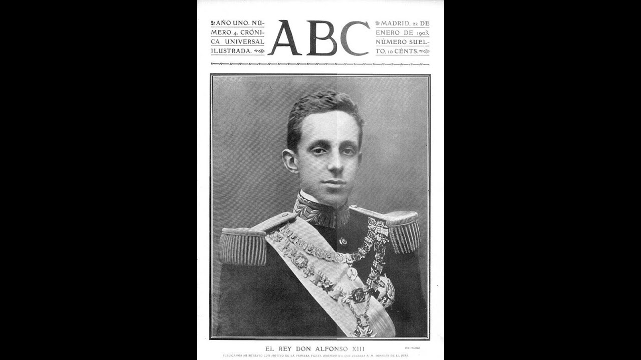 La mayoría de edad de Alfonso XIII