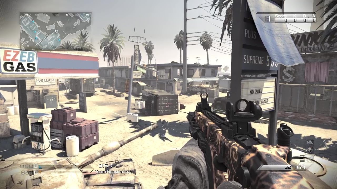 COD Ghosts Xbox One Gameplay #34 - Vector On Octane (2025)