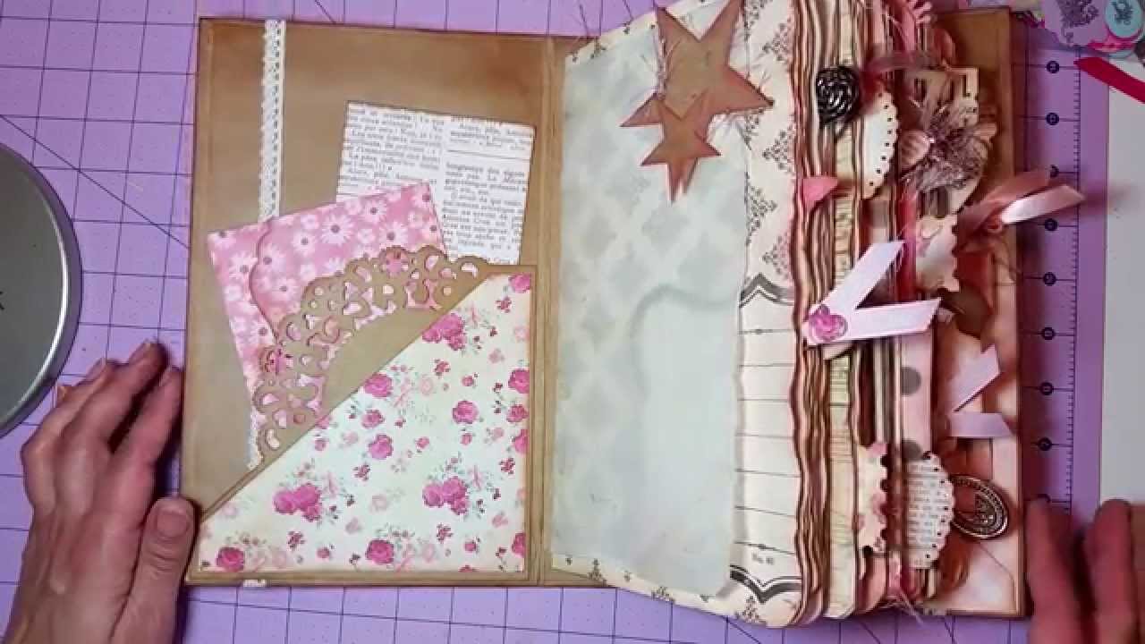 Another pink themed junk journal
