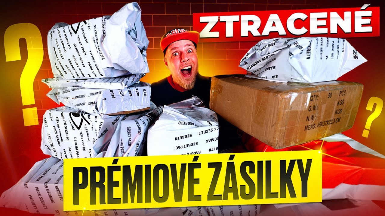 OTEVÍRÁM ZTRACENÉ PRÉMIOVÉ ZÁSILKY